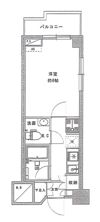 三越ゼームス坂マンションの間取り画像