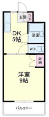 サンバードⅠの間取り画像