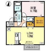 ロミオ・グレース Aの間取り画像