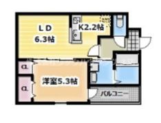 フジパレス都島御幸町Ⅴ番館の間取り画像