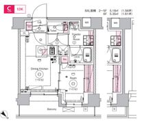 SYFORME MOTOMACHI-CHUKAGAIの間取り画像