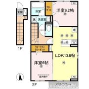 D-room SachiⅢの間取り画像