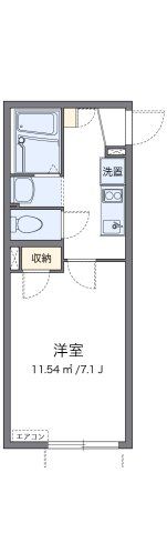 クレイノスガノ東の間取り画像