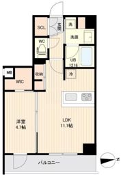 ORSUS大鳥居の間取り画像
