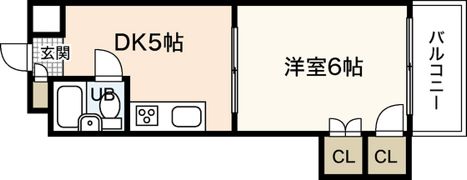 中田ビル三篠の間取り画像