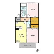 リリー坂下 A/Bの間取り画像