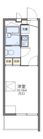 レオパレスキタハラの間取り画像
