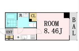 R SQUARE 東天満の間取り画像