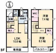 シャーメゾン津島福居 C棟の間取り画像