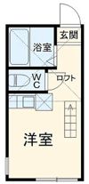 ユナイト追浜ディナールの間取り画像