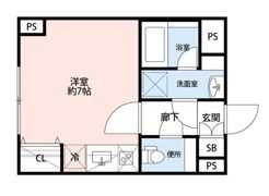 LEGALAND白山の間取り画像