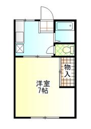 サンハイツシマダの間取り画像