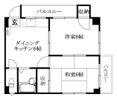 メロディーハイツ久万ノ台の間取り画像