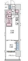 スプランディッド本町グランの間取り画像