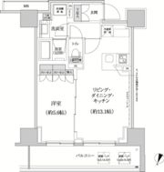 パークハビオ渋谷本町レジデンスの間取り画像