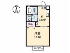 パシフィック B棟の間取り画像