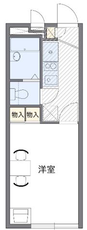 レオパレスアーバンビレッジ蓮田の間取り画像