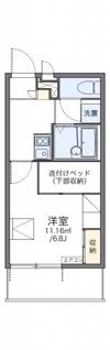 レオパレス寺地の間取り画像