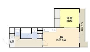 サージュ天王寺の間取り画像