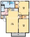 サンライズヒル福田E棟の間取り画像