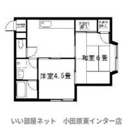 石川ハイツA2436の間取り画像