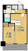 （仮称）九州共立大前マンションの間取り画像