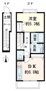 ルークラティブ蓮根の間取り画像