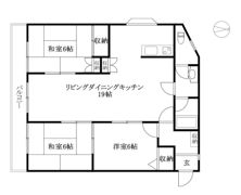 グリーンハイツ東長戸の間取り画像