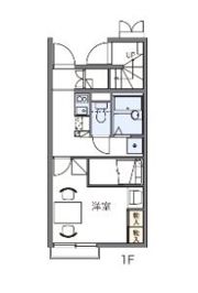 レオパレスグランロシェの間取り画像