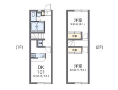 レオパレスドルチェの間取り画像