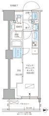 パークアクシス品川天王洲アイルの間取り画像