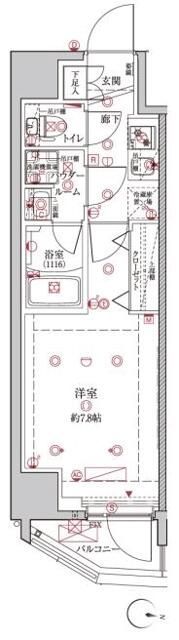 クレイシア板橋本町の間取り画像