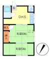 西原アパートⅣの間取り画像