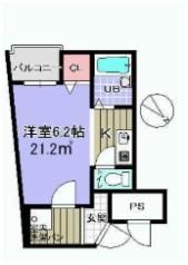 アークマンションの間取り画像