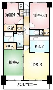 澤田ビルの間取り画像