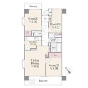 アポロハイツの間取り画像