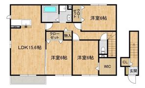 ボナール（守谷）の間取り画像