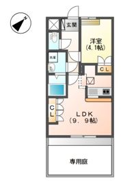 プランドールⅠの間取り画像