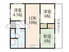 サニーハイツ高須の間取り画像