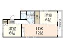 セジュール庚午 Aの間取り画像