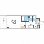プレサンス難波マジョリティの間取り画像
