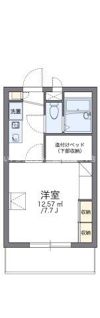 レオパレス川添Ⅱの間取り画像