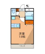 ルポゼ調布の間取り画像