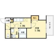 クレアール八戸ノ里の間取り画像