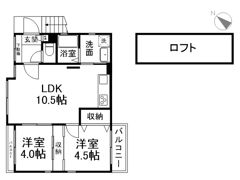 BELLTREE平和台の間取り画像