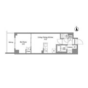 ザ・グラヴィティ新宿の間取り画像