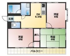コーポ桜見台の間取り画像