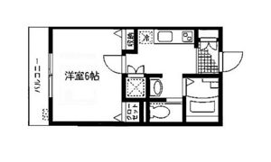 ハウス雪見の間取り画像