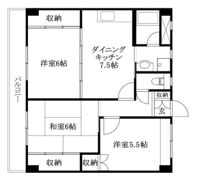 ビッグ第一ハイツの間取り画像