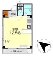コーポMAKIの間取り画像